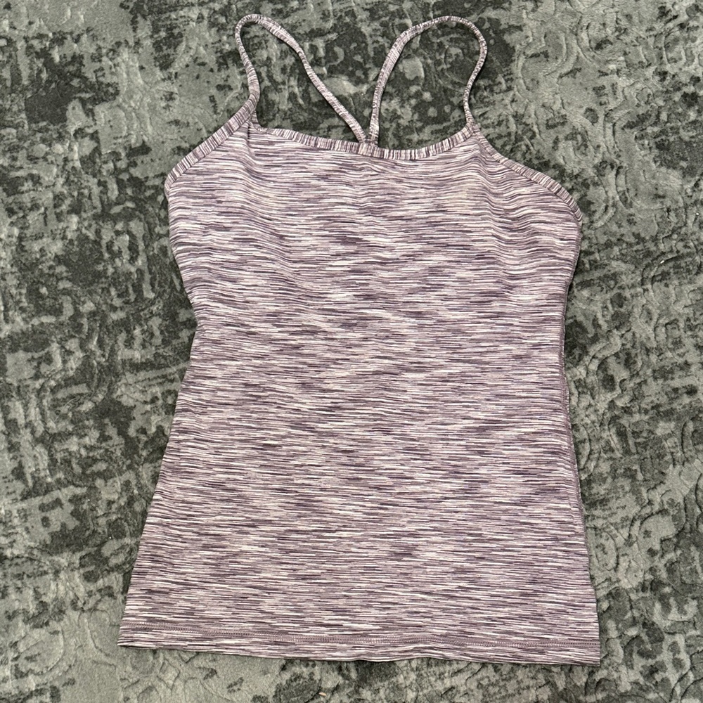 lululemon athletica Heathered Purple Camisole